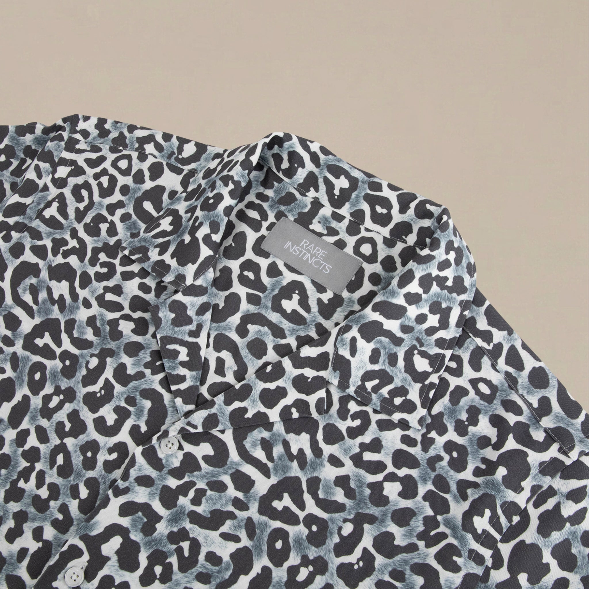 Cool Grey Sol Rayon Shirt