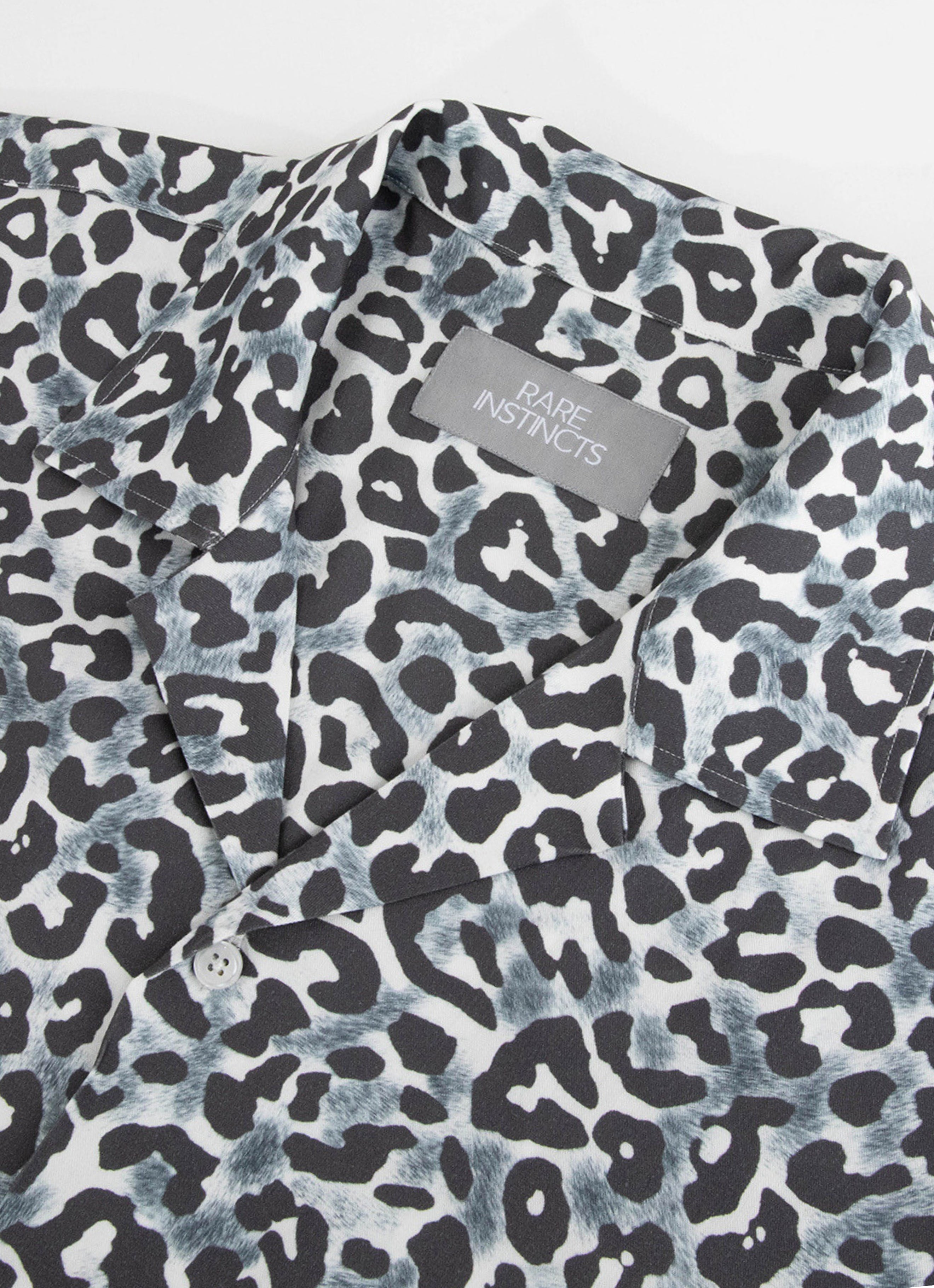 Cool Grey Sole Rayon Shirt