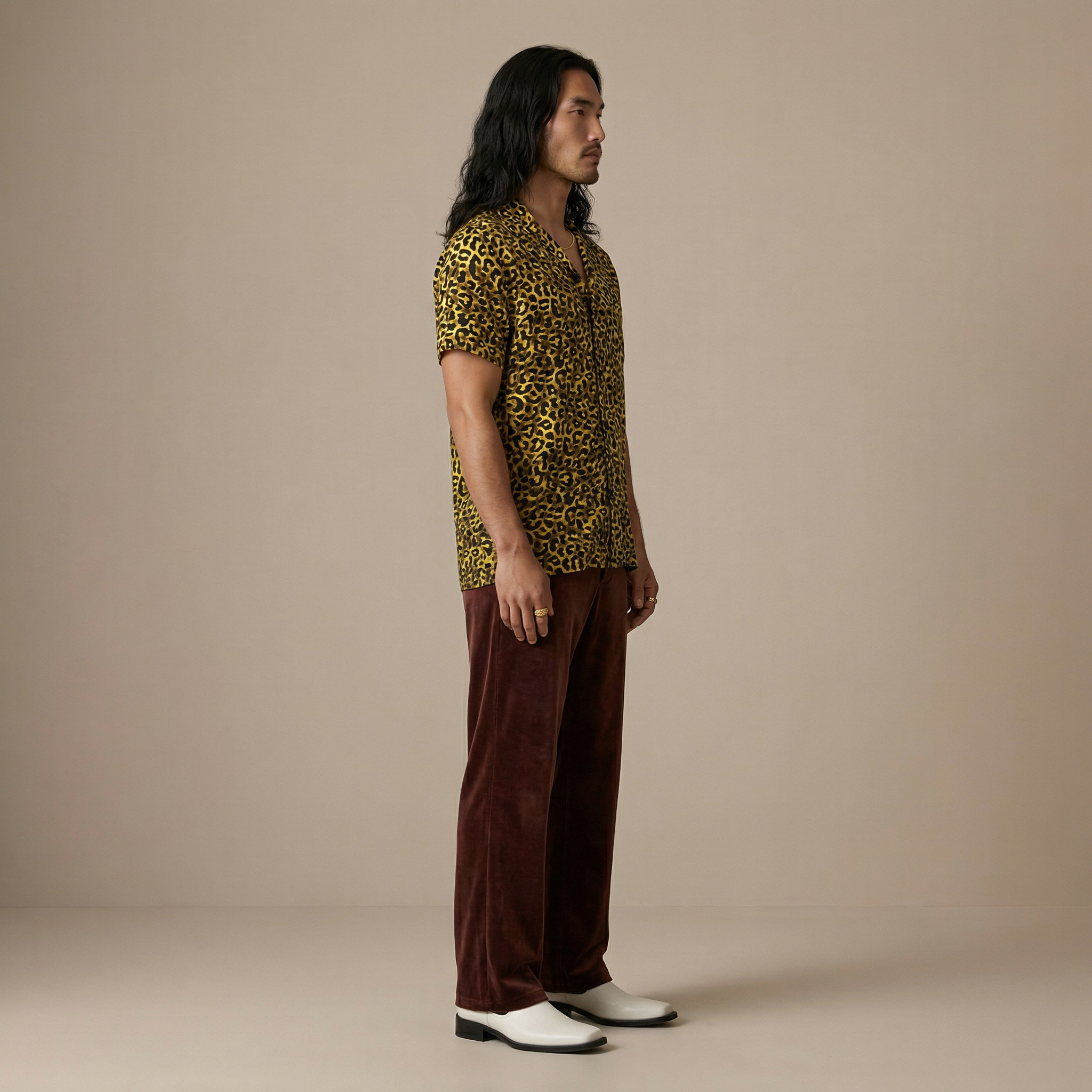 Gold Sol Rayon Shirt
