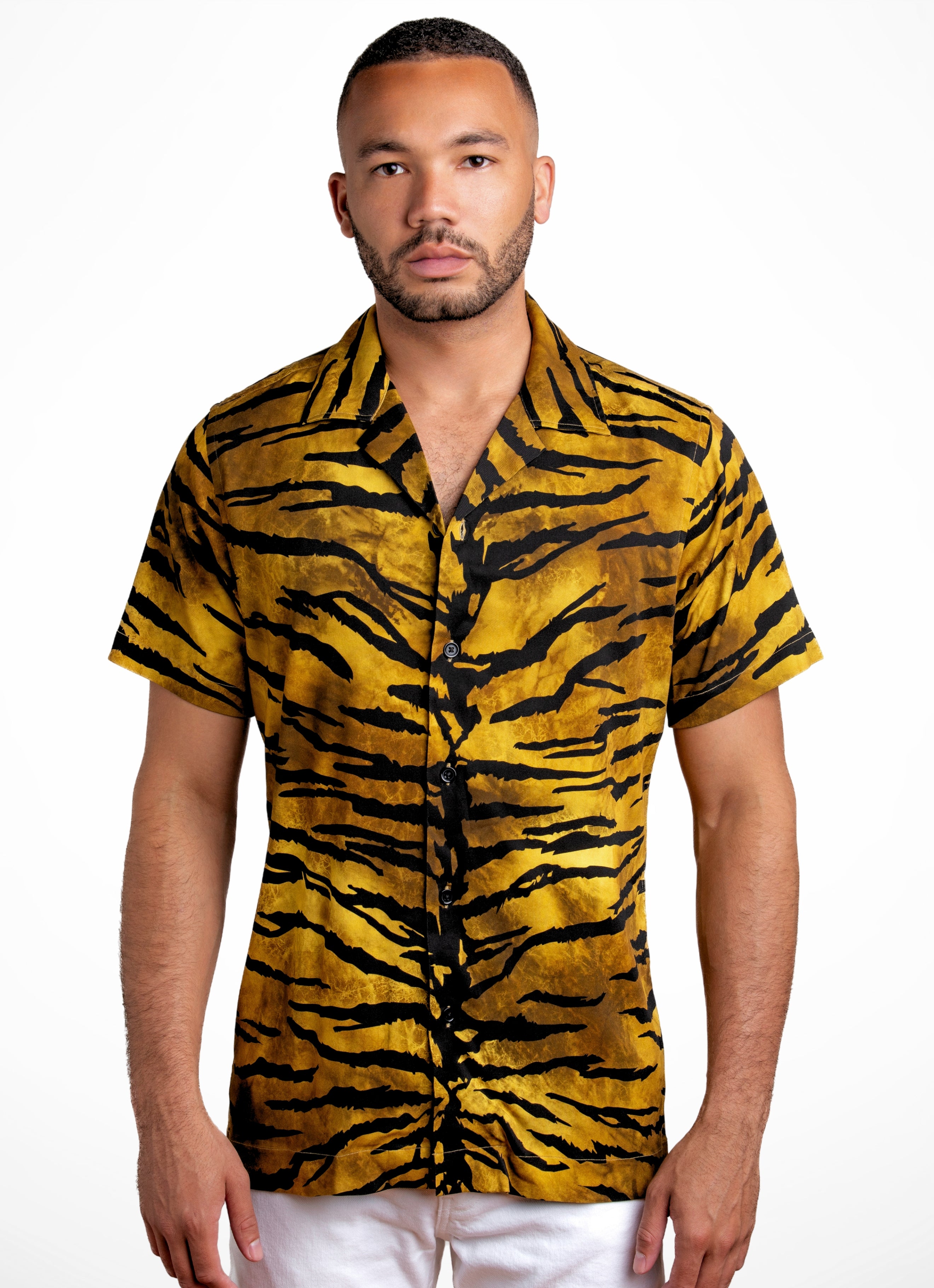 Amarillo Sole Rayon Shirt